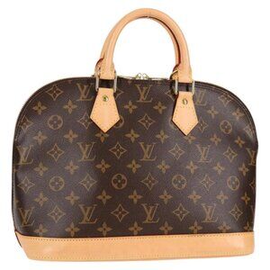 LOUIS VUITTON Monogram Alma Hand Bag M51130 LV Auth 125060V